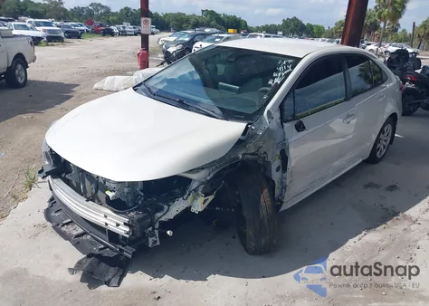 2021 Toyota Corolla Le from USA, damaged, VIN 5YFEPMAE7MP258191